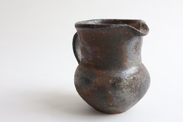 小峠貴美子　焼き締め　花入れの画像