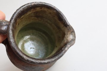 小峠貴美子　焼き締め　花入れの画像