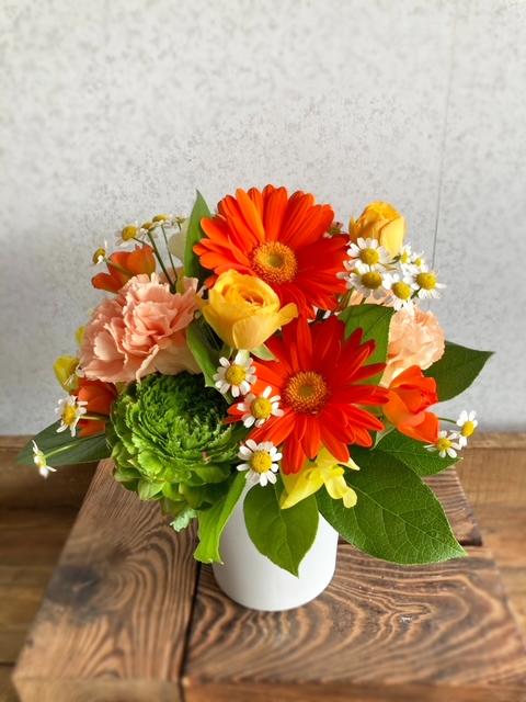 お祝いアレンジメントの画像