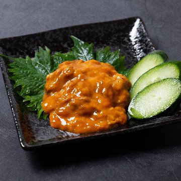 一汐紫生うに・下関 ふぐうに雅　中瓶2本組ケースの画像