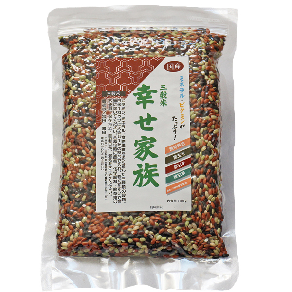 冨田自然栽培古代米三穀米の画像