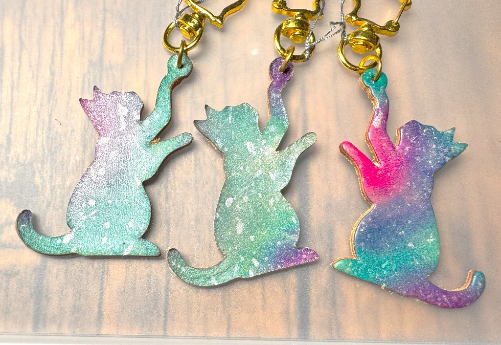 T様の３匹猫チャームの画像