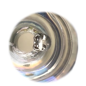 ブレスレット専用、猫顔パーツの画像