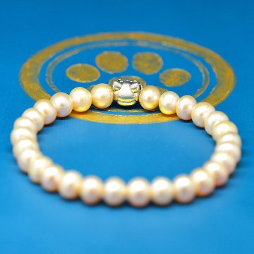 ブレスレット専用、猫顔パーツの画像