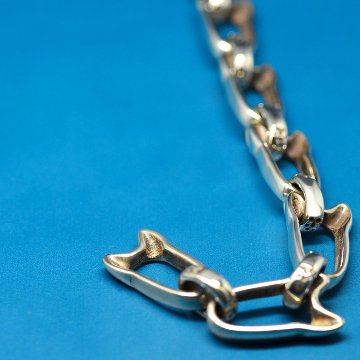 猫耳チェーンブレスレットsv925の画像