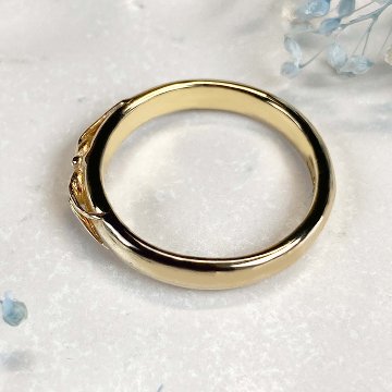 鳴いた猫の口元リング｜そっと寄り添うシルバーアクセサリー（silver925）の画像