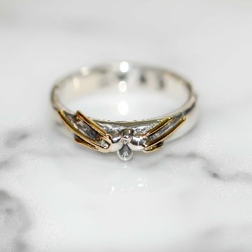 鳴いた猫の口元リング｜そっと寄り添うシルバーアクセサリー（silver925）の画像