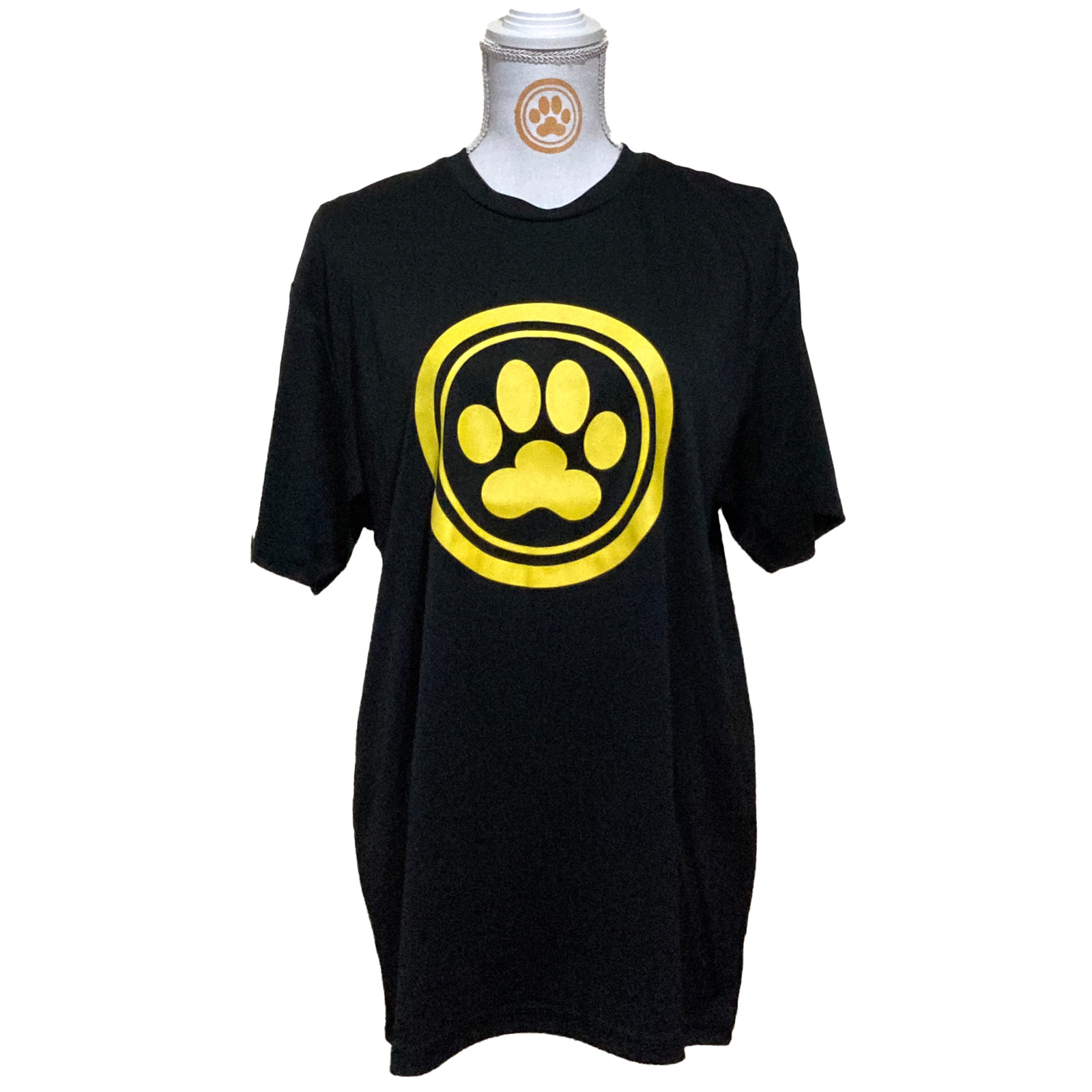 ロゴTシャツ｜肉球デザイン｜速乾ドライタイプ｜軽量の画像