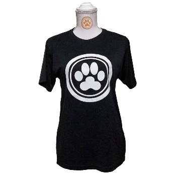 ロゴTシャツ｜肉球デザイン｜速乾ドライタイプ｜軽量の画像