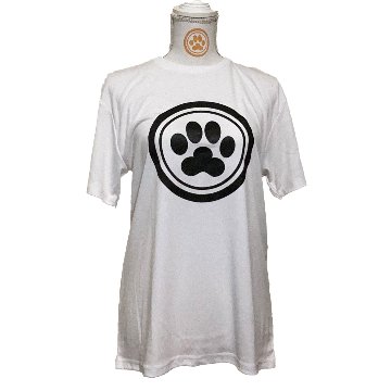 ロゴTシャツ｜肉球デザイン｜速乾ドライタイプ｜軽量の画像