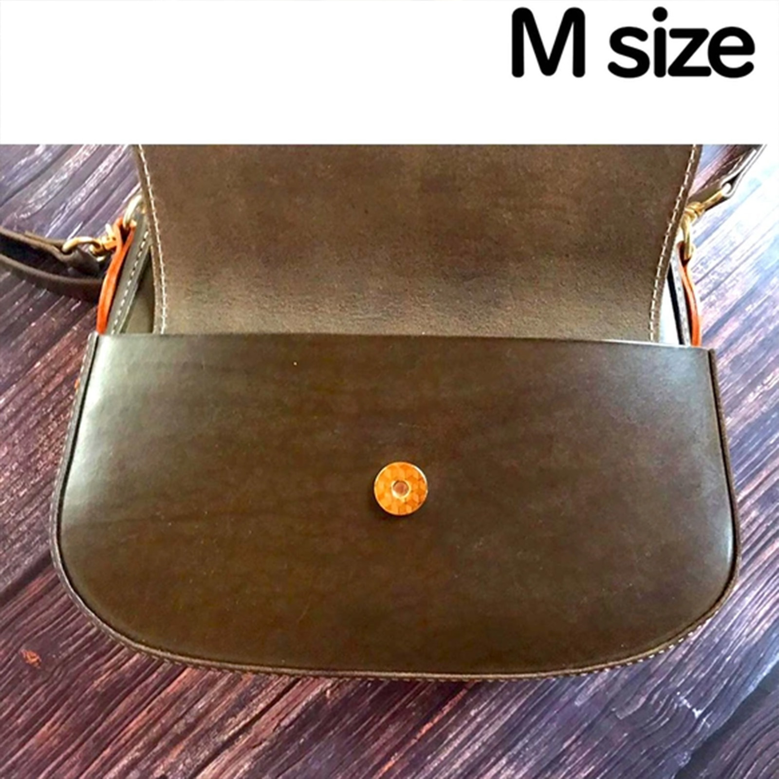 Cat’s face bag｜猫の顔ショルダーバッグ｜イタリアンレザー｜軽量・日常使い｜Mサイズの画像
