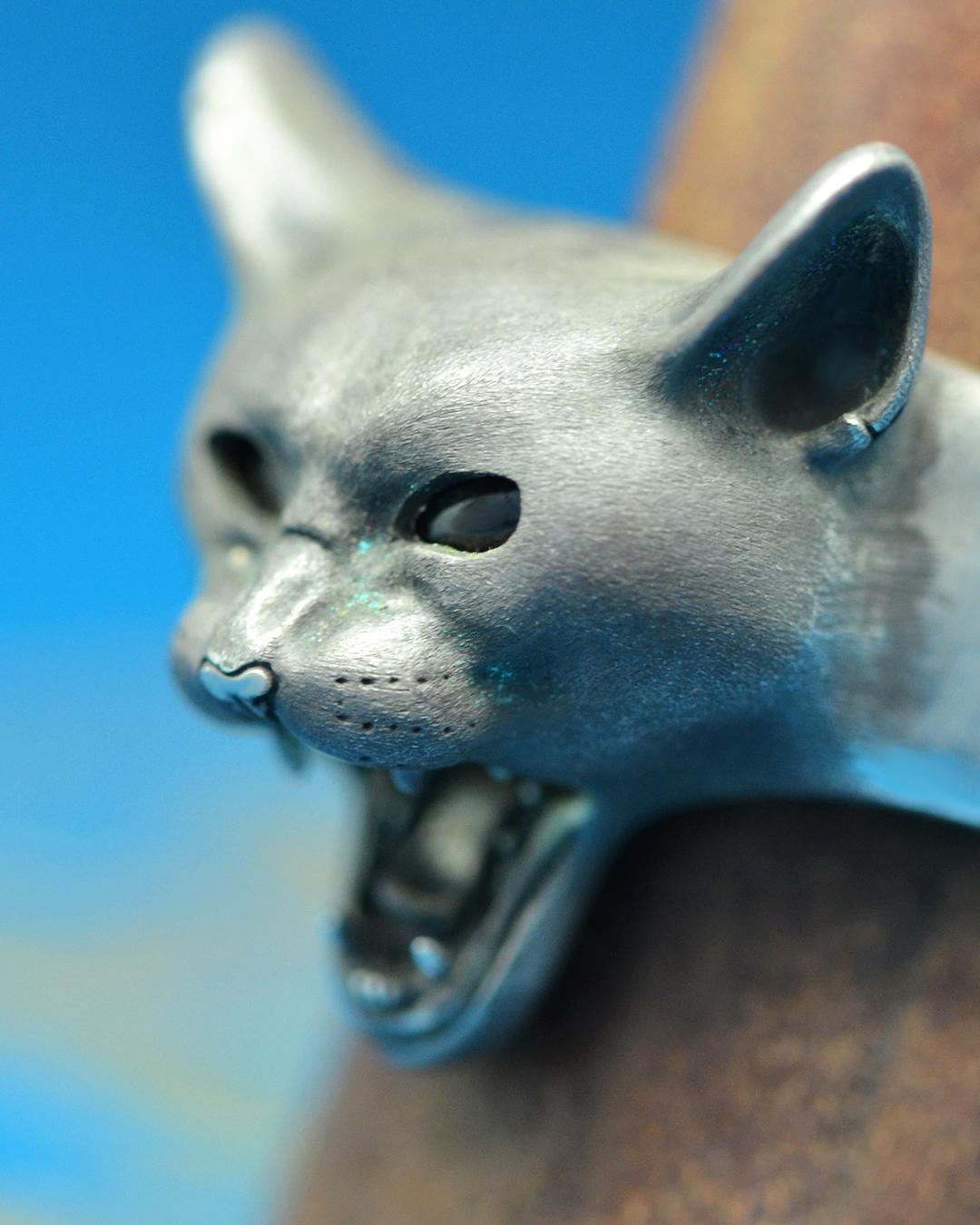 ネコ科の怒りリング～第一弾ねこ～の画像
