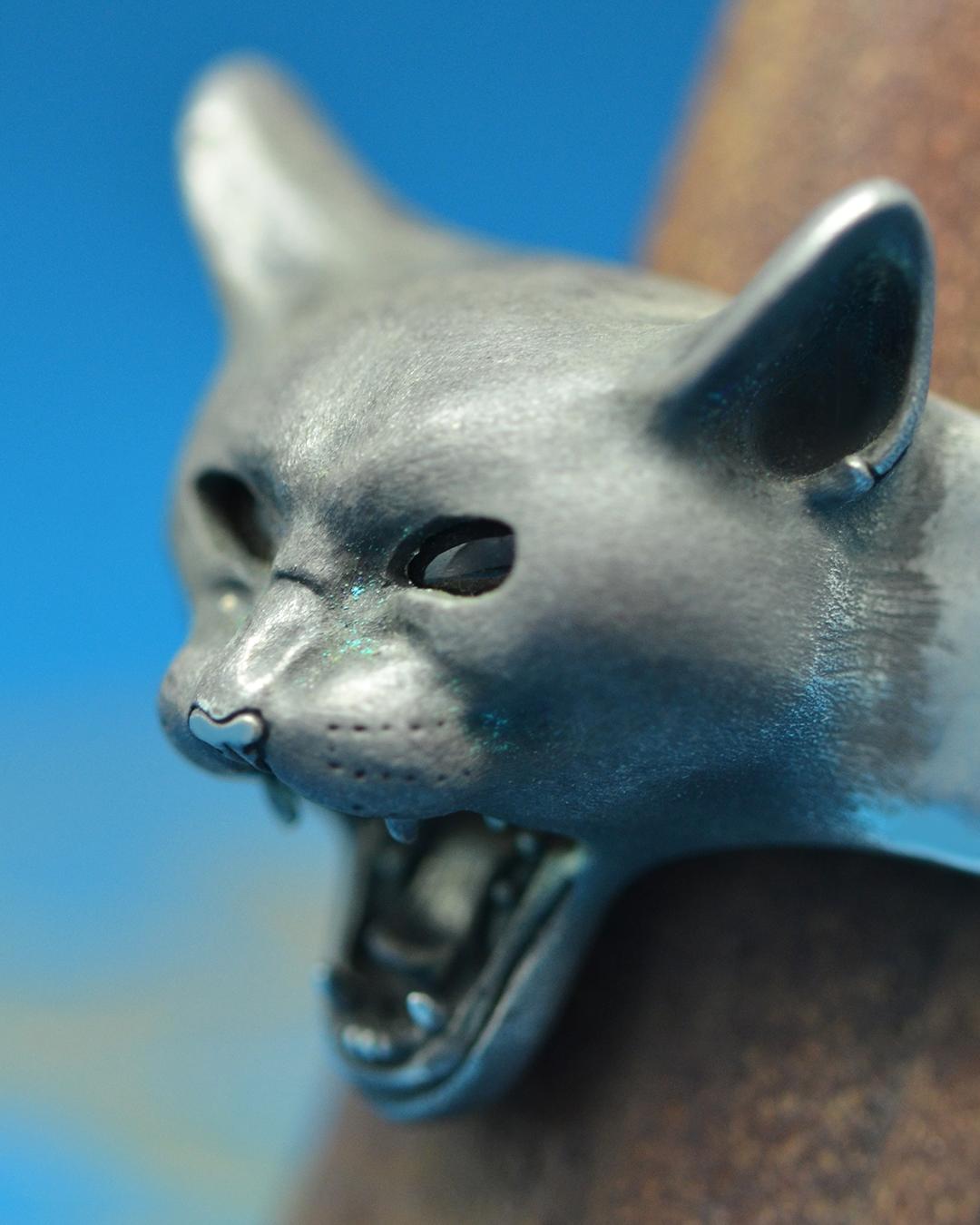 ネコ科の怒りリング～第一弾ねこ～の画像