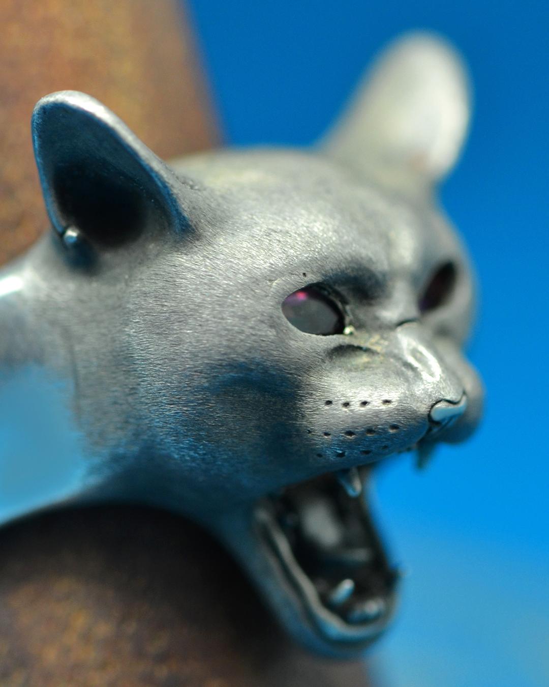 ネコ科の怒りリング～第一弾ねこ～の画像
