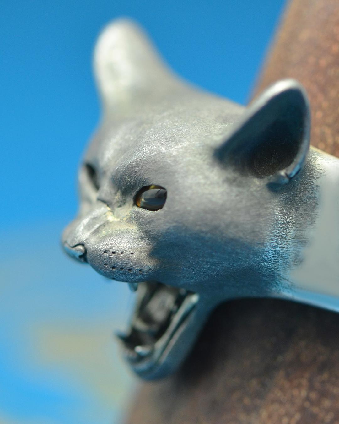 ネコ科の怒りリング～第一弾ねこ～の画像