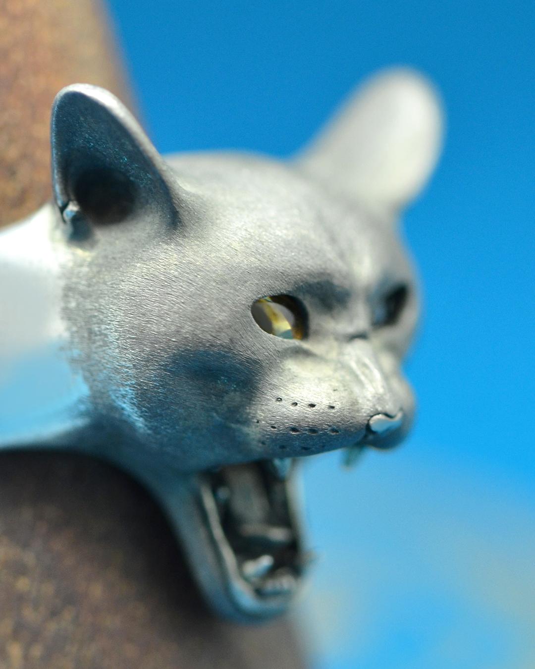 ネコ科の怒りリング～第一弾ねこ～の画像