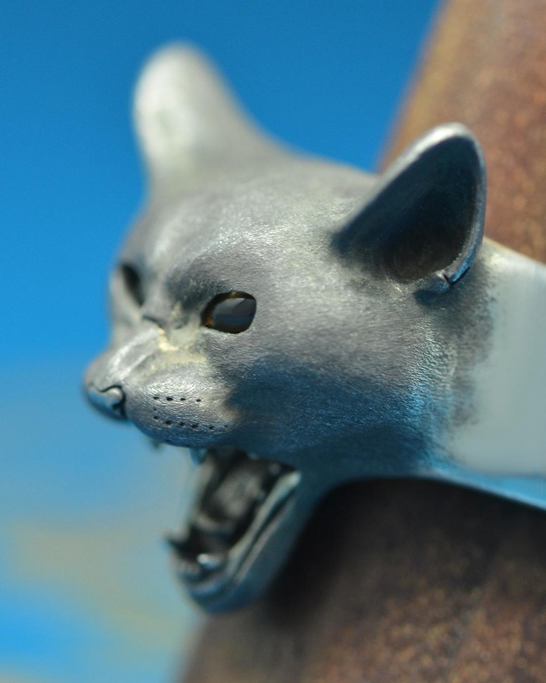 ネコ科の怒りリング～第一弾ねこ～の画像