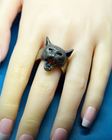 ネコ科の怒りリング～第一弾ねこ～の画像