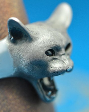 ネコ科の怒りリング～第一弾ねこ～の画像