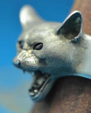 ネコ科の怒りリング～第一弾ねこ～の画像