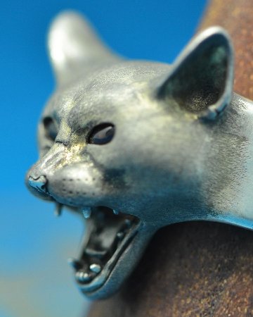 ネコ科の怒りリング～第一弾ねこ～の画像