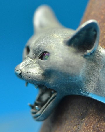 ネコ科の怒りリング～第一弾ねこ～の画像
