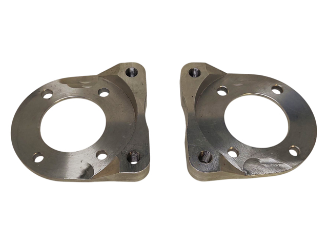 ブレーキキャリパーマウントブラケットセット、 フロント、左右セット、アルミ、 スタンダードフィッティング、 ロータス エランS1-S2-S3-S4､スプリントの画像