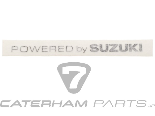 デカール、POWERED BY SUZUKI、ブラック、Seven 160、170の画像