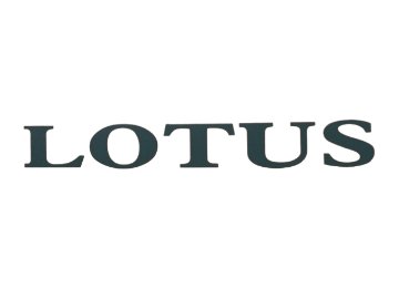 デカール、「LOTUS」、チャコール、 リアクラムシェル、ロータス エクシージ S1の画像