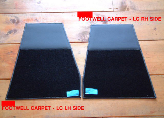 フットウェル・カーぺット・の画像