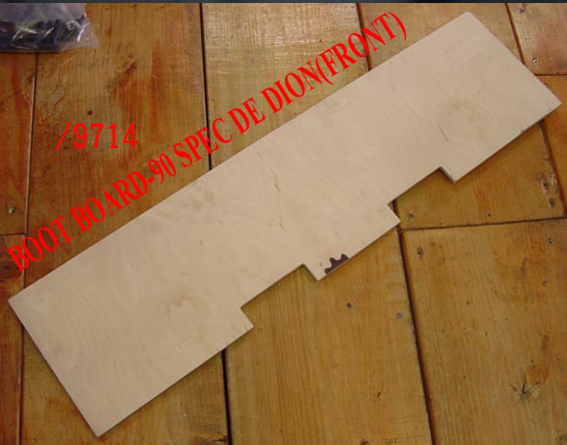 ボート（ブーツ）ボード・フロントの画像