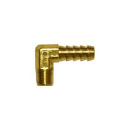 フューエルポンプホースフィッティング、 90°、内径8mmホース用、 ネジ部1/8"NPTの画像