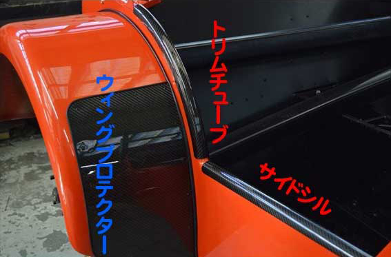サイドシルプロテクター・カーボン・S3画像