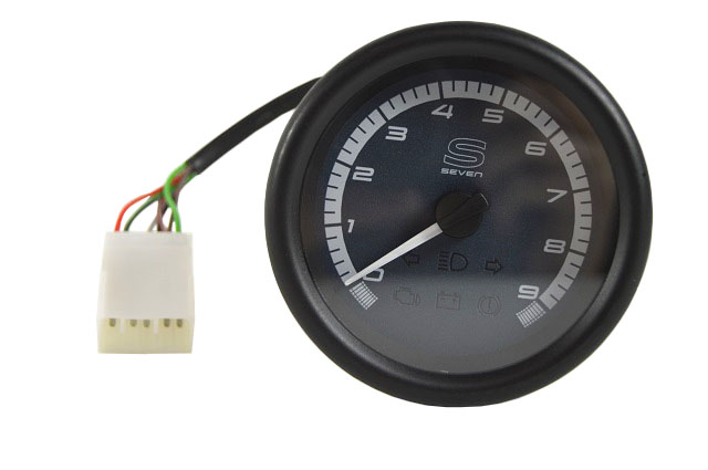 タコメーター、9000 rpm、Sパック、2015年以降、30D039B 改の画像
