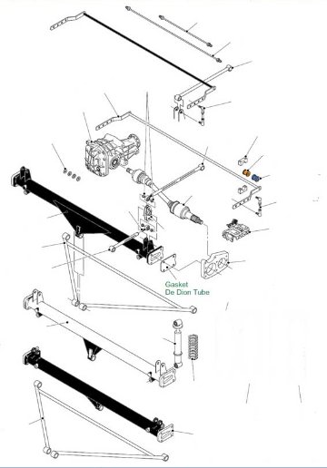 アンチロールバー、リア、9/16"14.28mm・HPC・の画像