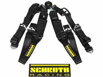 シートベルト、4点式 (+ 2点クラッチストラップ)、クイックリリース、 右 (運転席側)、SCHROTH 製、ケーターハムの画像