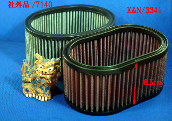 社外サイドドラフト・ウェーバー用エアフィルターの画像