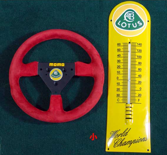 ガレージ・エナメル・ホーロー（琺瑯）温度計43cmの画像