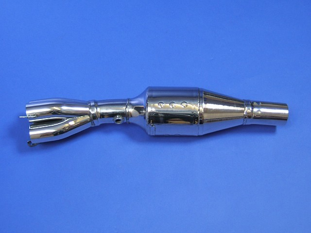 エキゾースト4into1集合コレクター触媒付/無RoverK・R500の画像