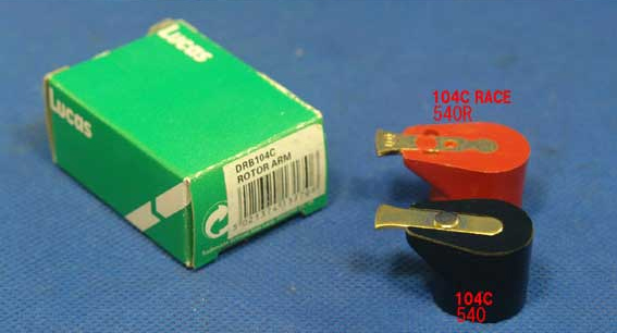 ディストロビューター・デスビ・ローターアーム・Lucas43D4、45D4、 45D6、59D4 の画像