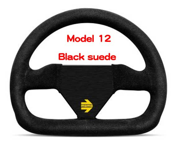 Newロゴ・MOMOステアリング・モデル12(Undrilled)の画像