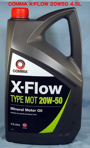 エンジンオイル・4.5L・COMMA・X-FLOW画像