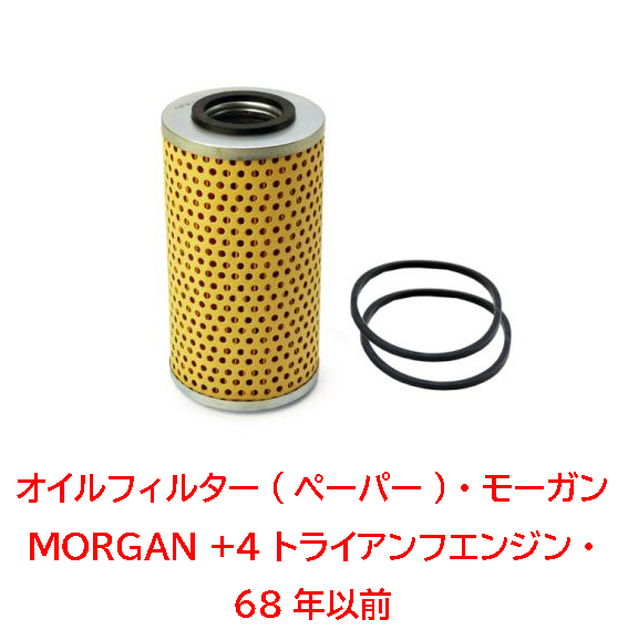 オイルフィルター(ペーパー)・モーガンMORGAN +4 トライアンフエンジン・68年以前の画像