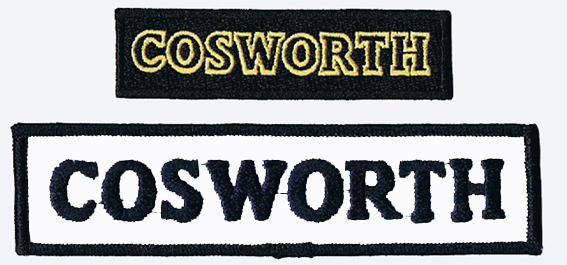 布バッジ・コスワースCOSWORTHの画像