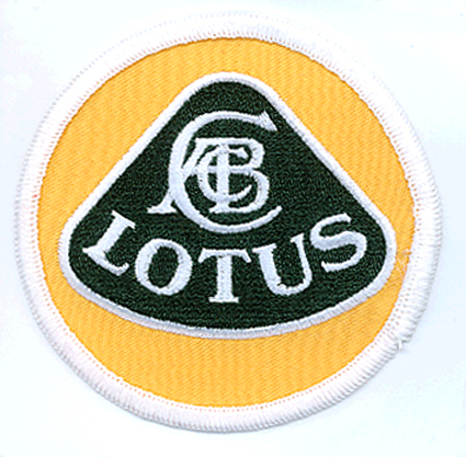 布バッジ・ロータス新ロゴ3"の画像