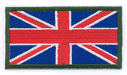 布バッジ・ユニオンジャック・Ｌ・Sの画像