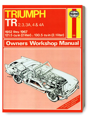 トライアンフ・TR2, 3, 3A, 4 & 4A・オーナーズ・ワークショップ・マニュアル画像