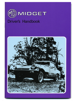 MG ミジェット MK3・ドライバーズ・ハンドブック・1976・(USA)画像