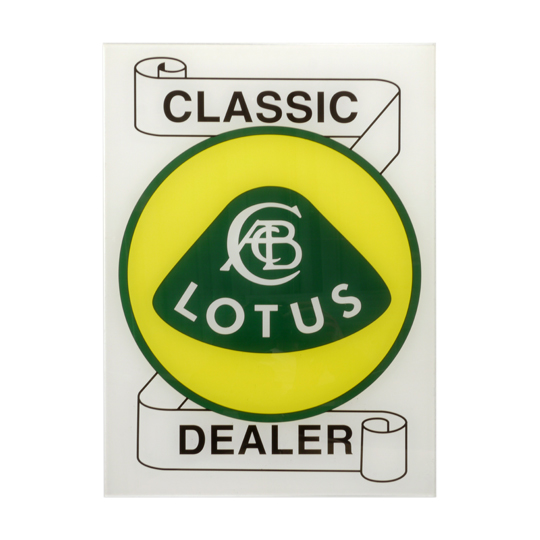 "看板、クラシックロータスディーラー"の画像