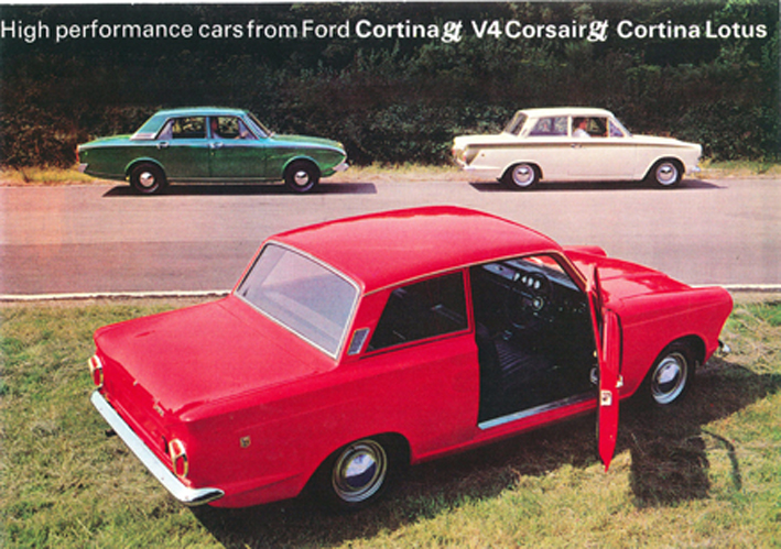 "ポスター、ロータス、コルチナ、A3サイズプリント"の画像